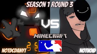 SEASON 1 ROUND 3: MINECRAFT BEER PONG! (NotDcDanYT VS NotVoid) screenshot 4