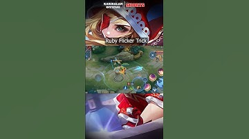 Ruby Flicker Trick #ruby #mlbb #mlbbshorts