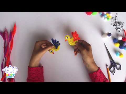 How To Make A Bird | Appu Crafts Video