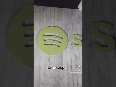 El logo de spotify es una arepa.