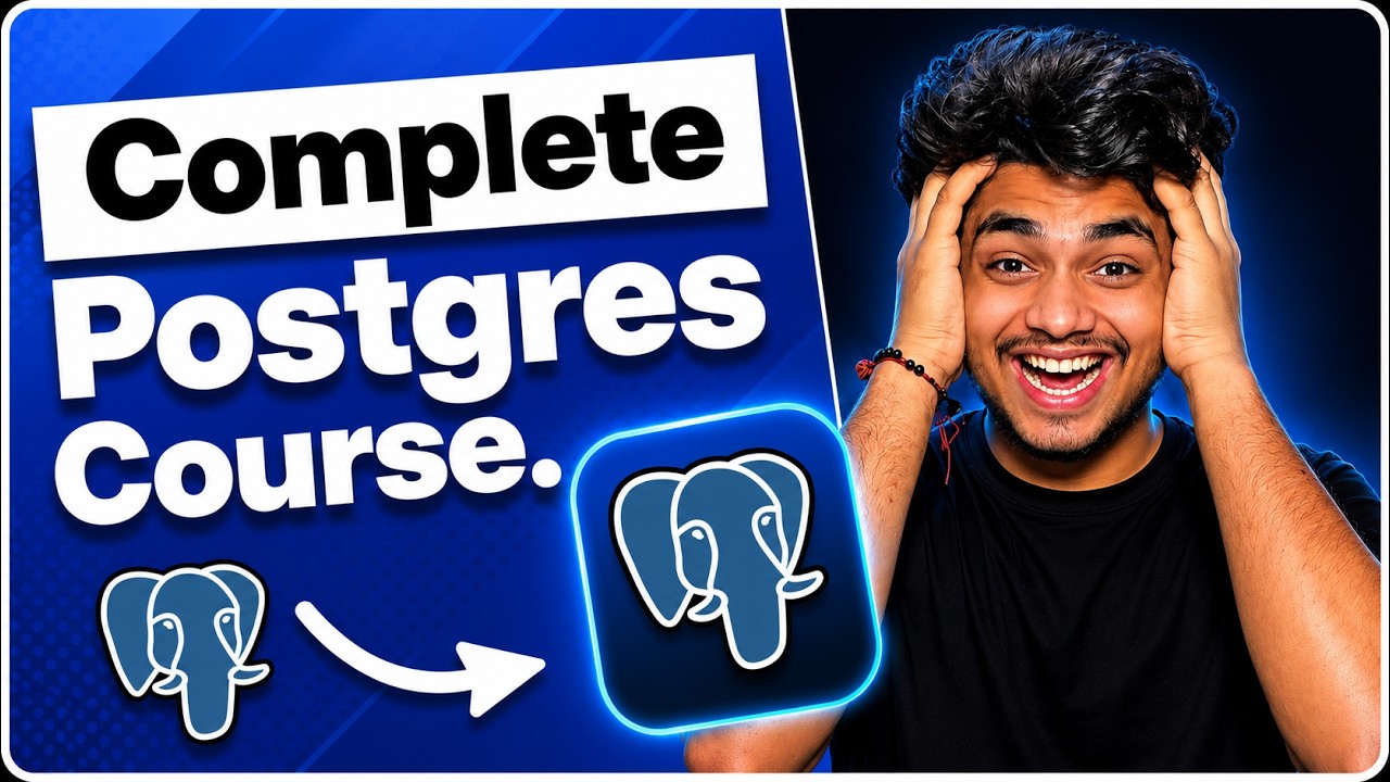 Master PostgreSQL in 6 Hours | Complete Course for Beginners