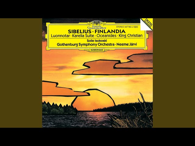 Sibelius - Andante festivo : Symph Göteborg / N.Järvi