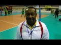 Seychelles coach Ally Francois after the match against Tunisia at 2014 Volleyball World championship