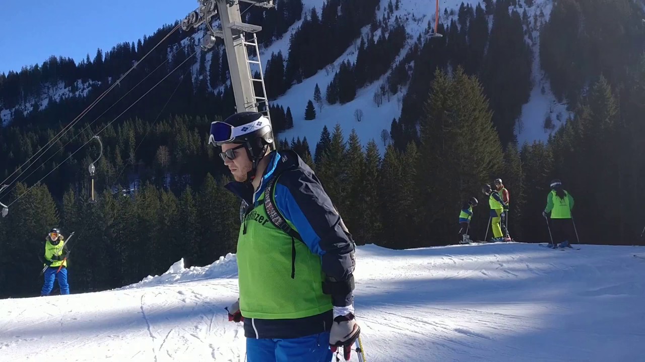 Liftausstieg Tellerlift Justin und Nils