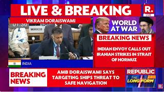US-Israel-Iran War LIVE: Indian Envoy Doraiswami Says 'Targeting Ships Is Threat To Safe Navigation'