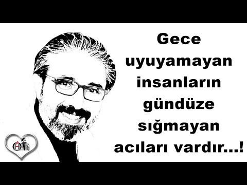 Gece uyuyamayan insanların gündüze sığmayan acıları vardır...!!!