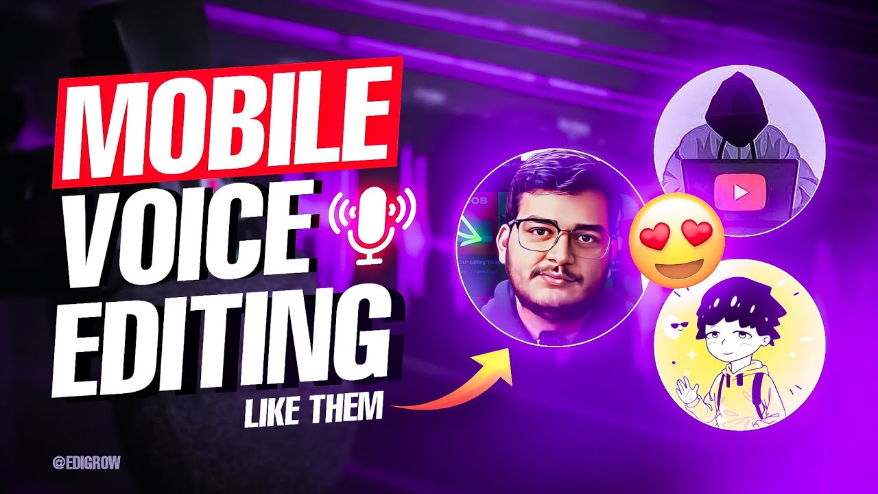 Mobile Voice EDITING!!! Like Them (Ai Tool )@Algrow @decodingyt @StepGrow