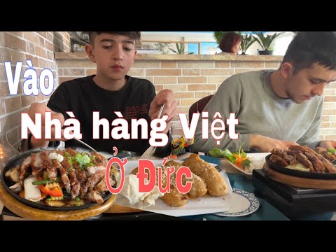 Video Vào nhà hàng Việt Nam ở Đức, ba cha con ghiền món vịt... - youtube