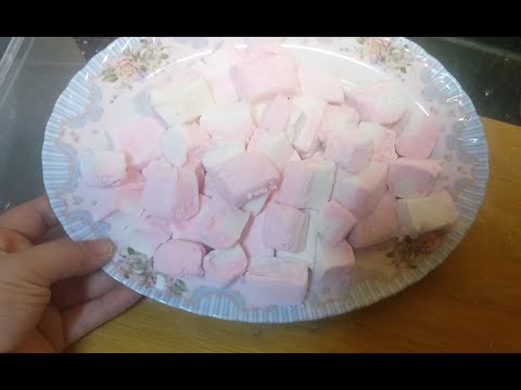 مارشميلو وبكوبيتين سكر بس