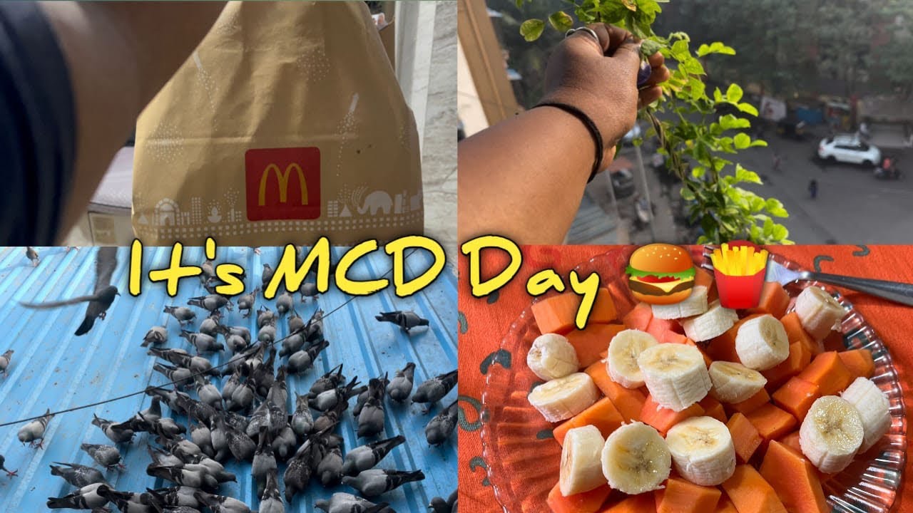 It’s MCD Day 🍔🍟 | Sunday Funday 🤍 | Riya Thakur (Vlog 61)