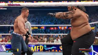 ♻️Full Match | John Cena vs Sumo Wrestler : WWE2K December 28, 2024 screenshot 4