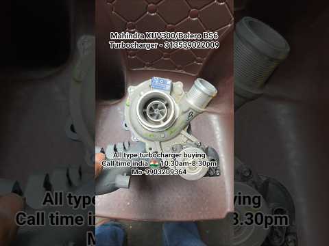 Mahindra XUV300/Bolero BS6 Turbocharger - 313539022009💥 #suv300
