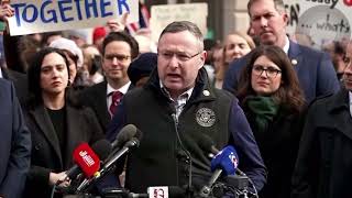 Vindman Joins U.S. House and Senate Colleagues to Demand Answers at USAID Headquarters