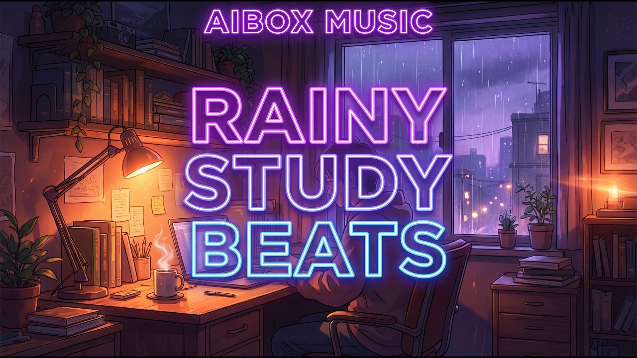 Rainy Night Study Music ☔ AI Chill Beats for Focus & Relax (30 Min Lofi Mix)