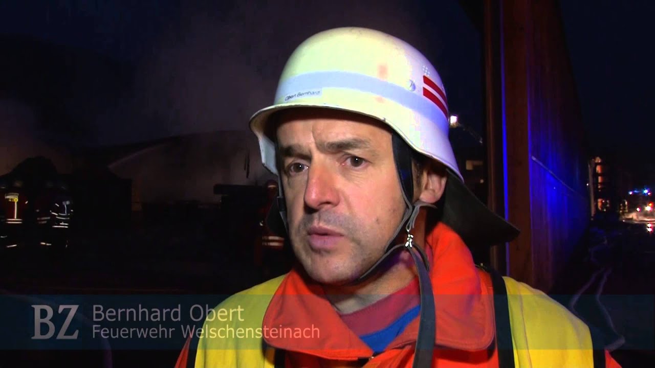 Großbrand vernichtet Sägewerk in Steinach