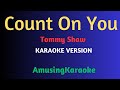 Count on you karaoke  tommy shaw