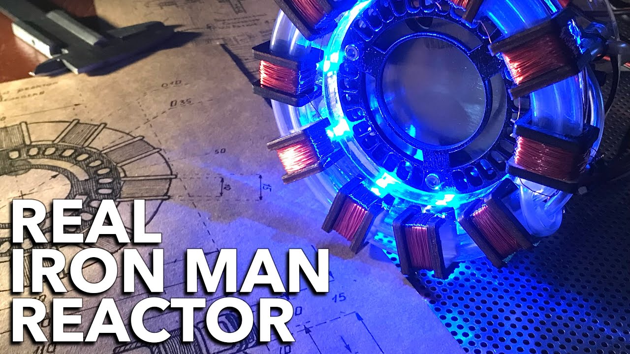Real Reactor for Iron Man Repulsor DIY - YouTube