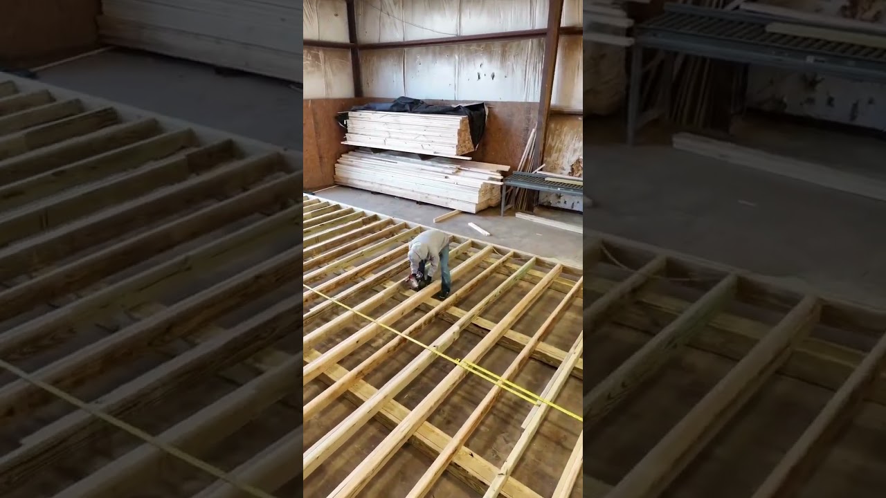 This is how a cabin shell comes together — one step at a time. 🏗️