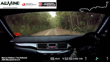 Legana Tyres & More Rally 2011 - SS5 North Virgin Walkem/Kulhanek Evo IX