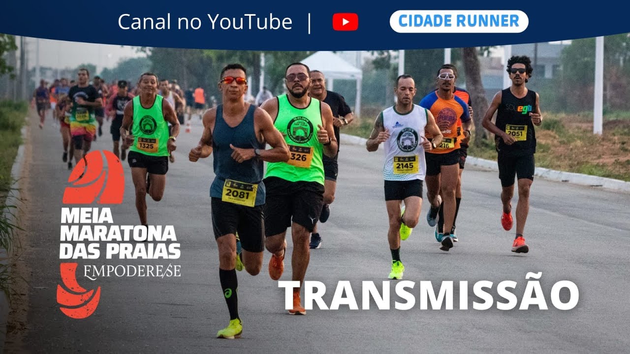 2ª MEIA MARATONA DAS PRAIAS- TRANSMISSÃO OFICIAL.