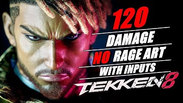 Tekken 8 - EDDY GORDO 120 Damage Combo (WITH INPUTS)