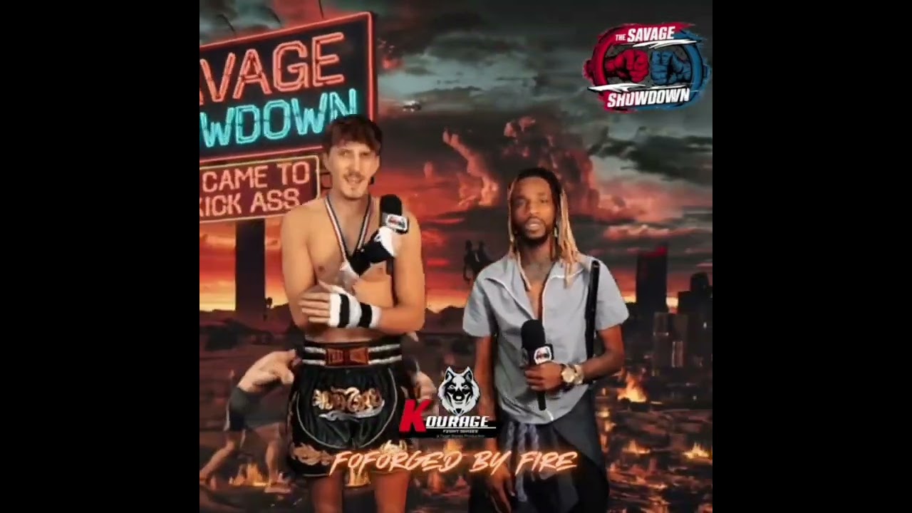 Paparazzi Fresco Interviews Zach “The Ripper” Russ at Kourage Fight Series 6