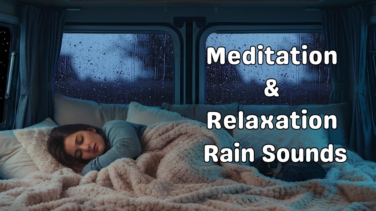 Rain White Noise for Sleep 🌧️ 30 Minutes Relaxing Rain Sounds | Deep Sleep, Study & Focus