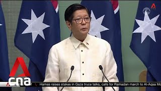 Marcos tells Australian parliament Philippines will not 