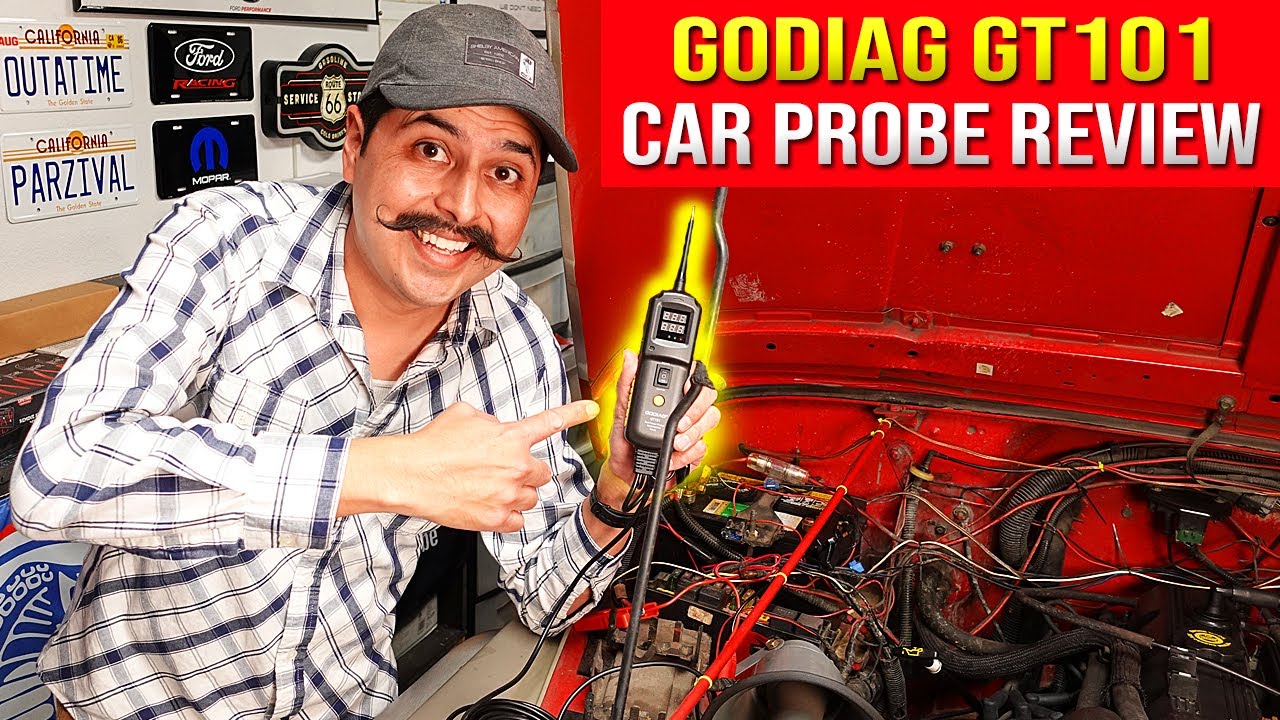 Как использовать автомобильный зонд! (Обзор Godiag GT101)