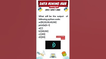 🐍Python MCQ #python #mcq #pythonforbeginners #shorts #trending #shortsfeed