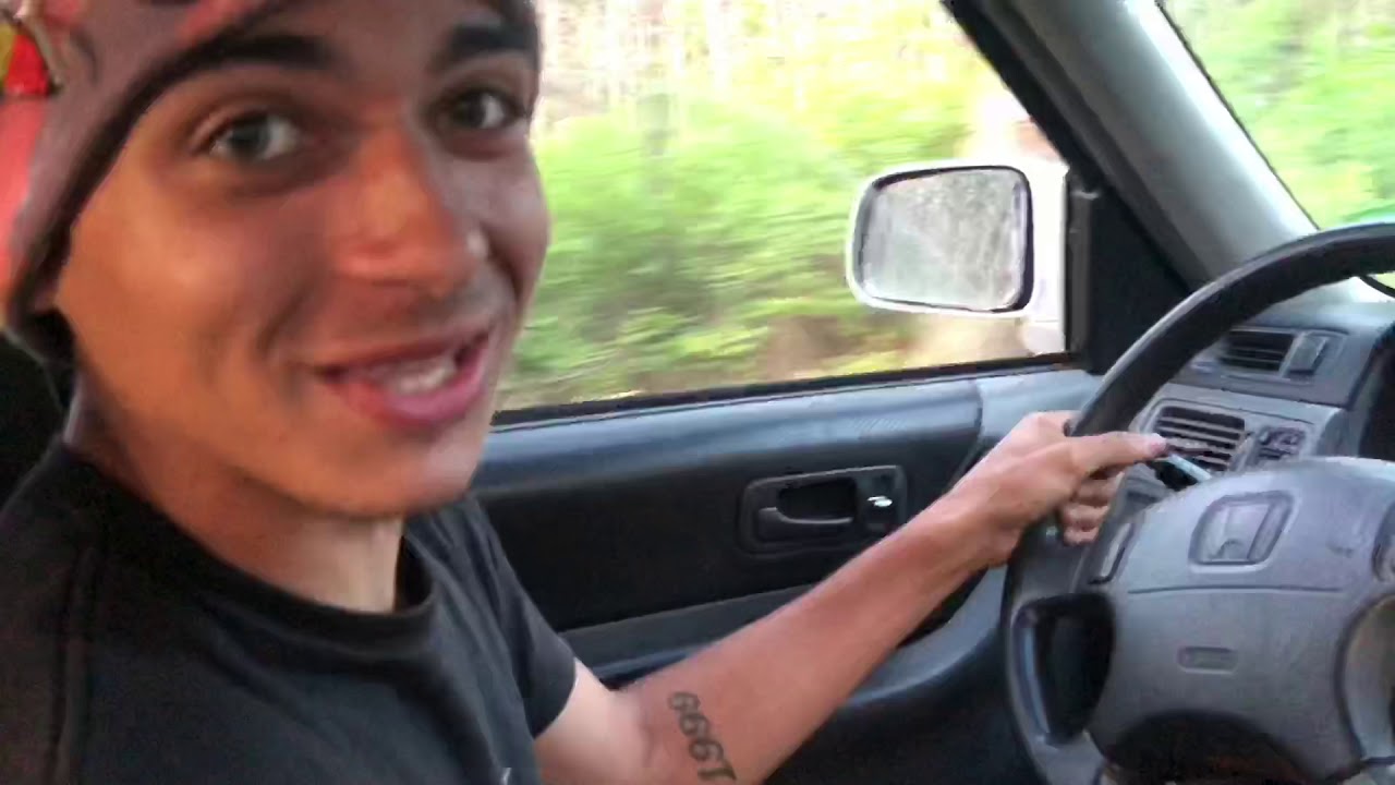 Ricer Reviews A Ghetto CRV. Jumped It!!! - YouTube