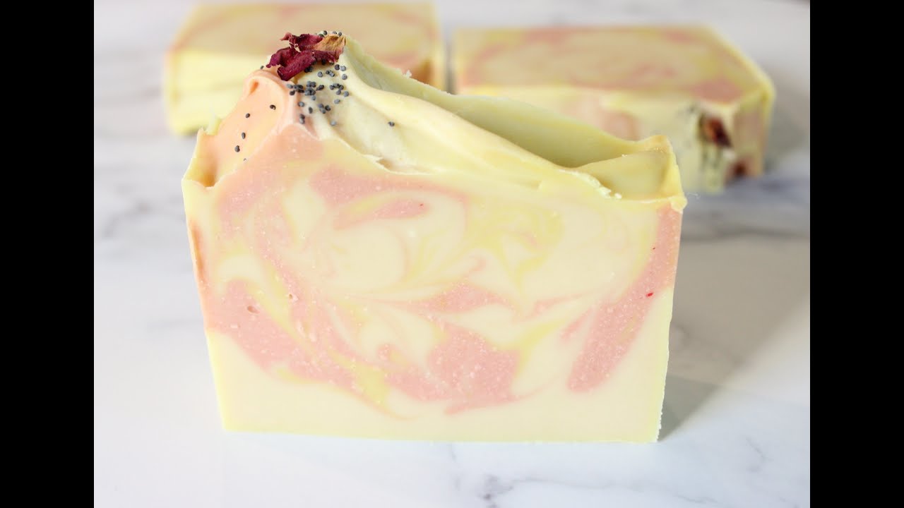 Australian Peony Cold Process Soap Making Jas and Jul Soaps YouTube