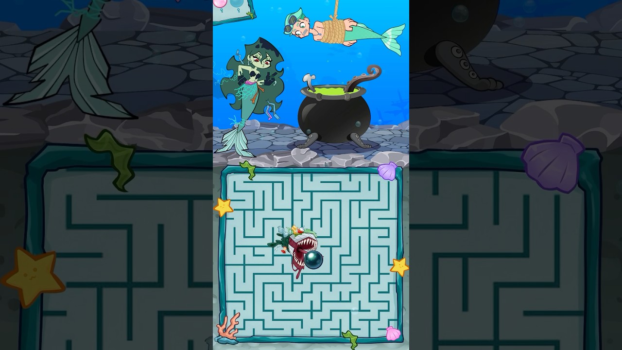 POV Perfect Maze Challenge - Who Will Rescue Him? 