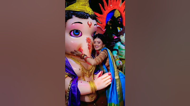 गणपति बप्पा मोरिया 💐🙏🏻 #shorts #ytshorts #couplegoals #khwahishgal