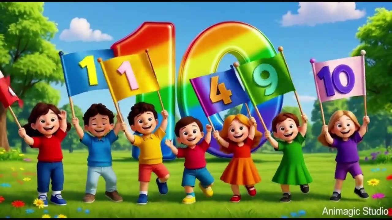 Counting to Ten Adventure | Fun Learning for Kids | Animagic Studios