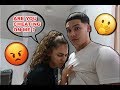 COMING HOME SMELLING LIKE ANOTHER WOMAN PRANK ON GIRLFRIEND !