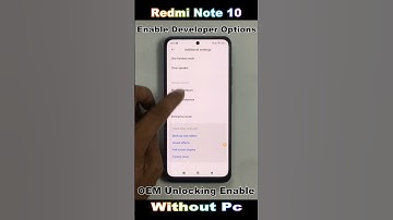How To OEM Unlocking Enable /Developer Show 🔥 Redmi Note 10 Developer Options Settings Not Working ✅