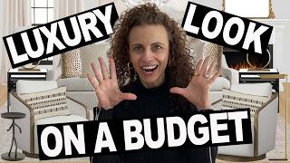 Transitional HOME DECOR IDEAS That’ll Make Your Living Room Look Expensive | Luxe For Less PT2