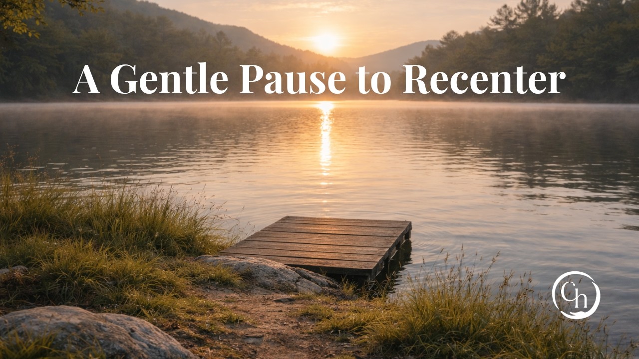 A Gentle Pause to Recenter - 5 Minute Guided Meditation | Life Coach Craig