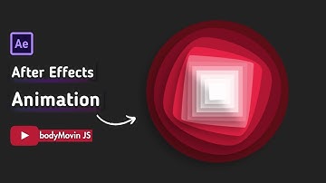 Lottie animation in After Effects | palette morph animation in bodyMovin