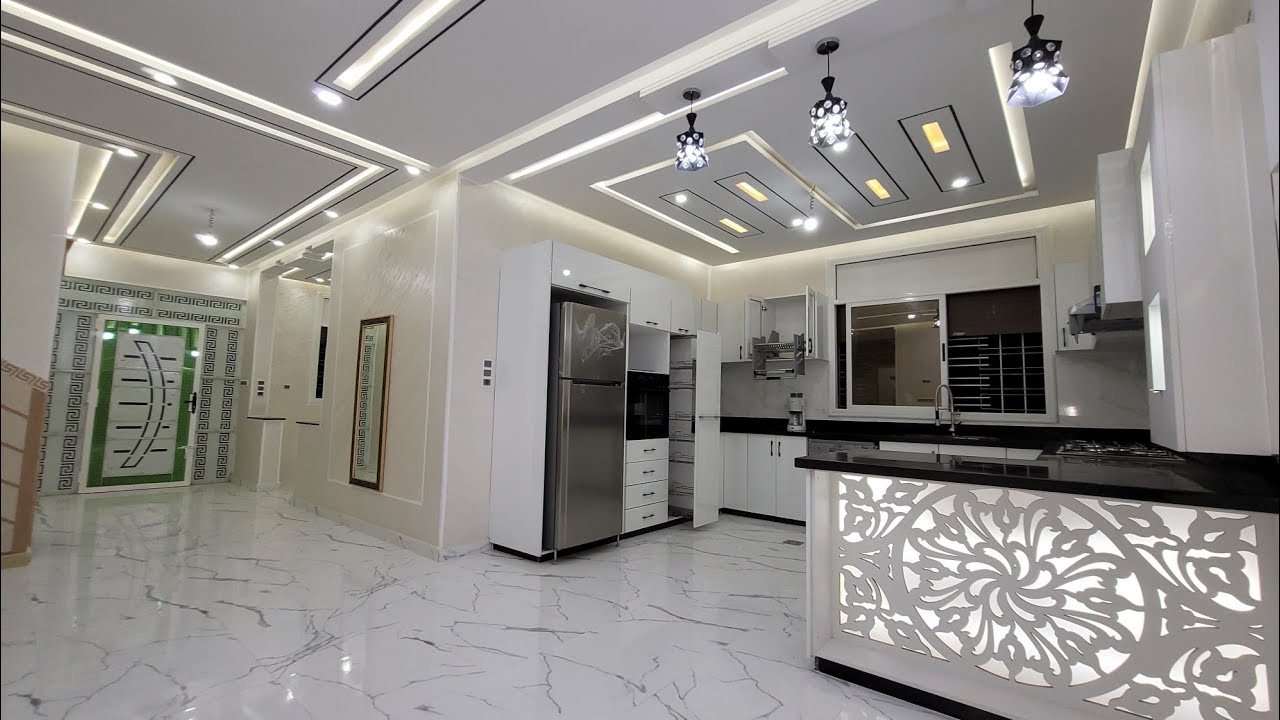 إبداع مقاول شاب👍يستحق المشاهدة 😍مني فيلا رائعة 102 متر بالفرح لازاري