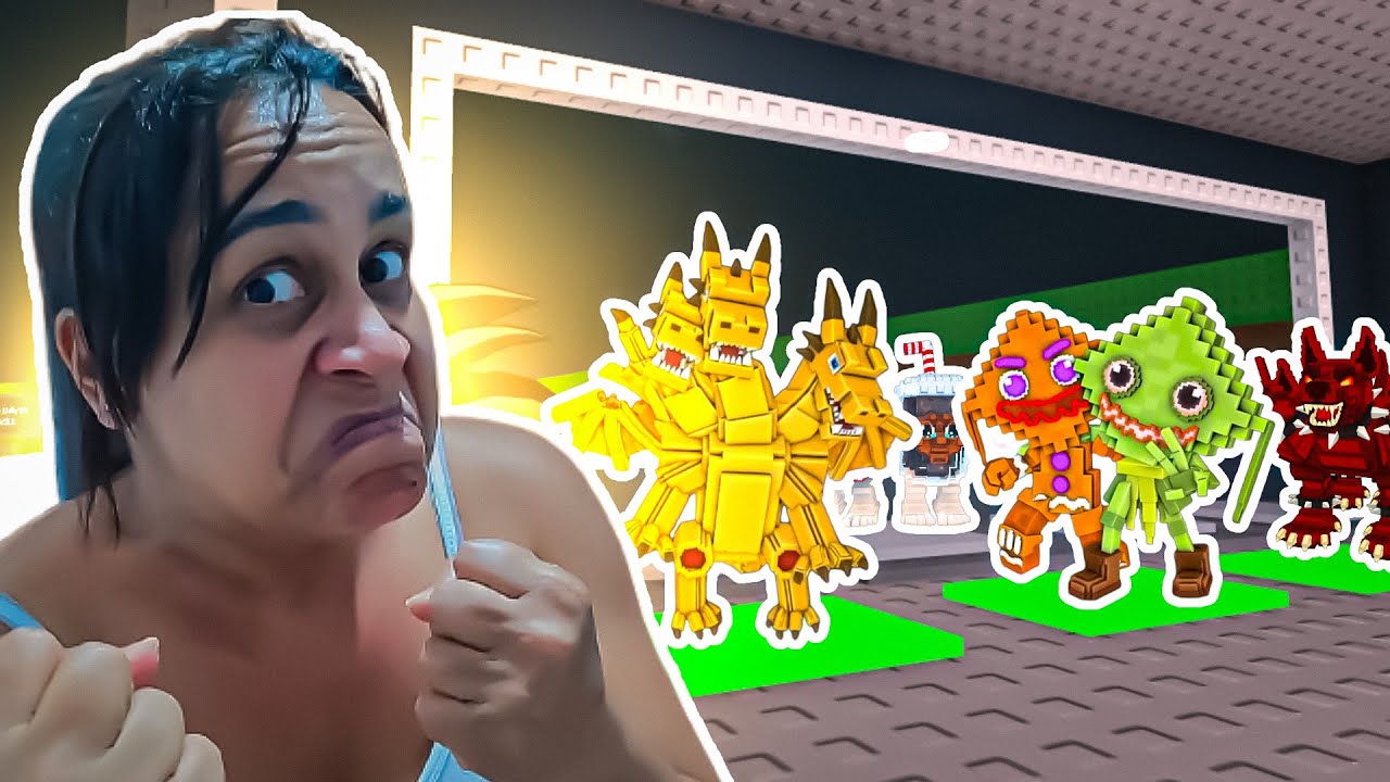 HUMILHEI E TROLLEI MUITO MINHA MÃE JUNTO DA MINHA IRMÃ E R0UBEI TODA BASE DE BRAINROTS FAVORITOS! 😭