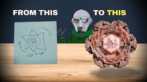 How I Created a Custom 3D-Printed Beyblade (and how you can too)