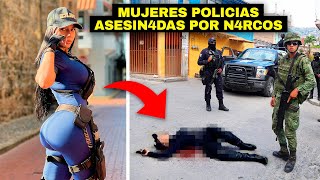 SIC4RIOS narcos MAT4ND0 a MUJERES POLICl4S (captado en cámara)