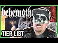 BEHEMOTH Albums RANKED Best to Worst (Tier List)