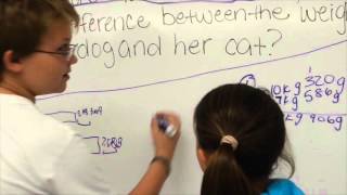 {Measurement Word Problems} 4th Grade Superhero Math