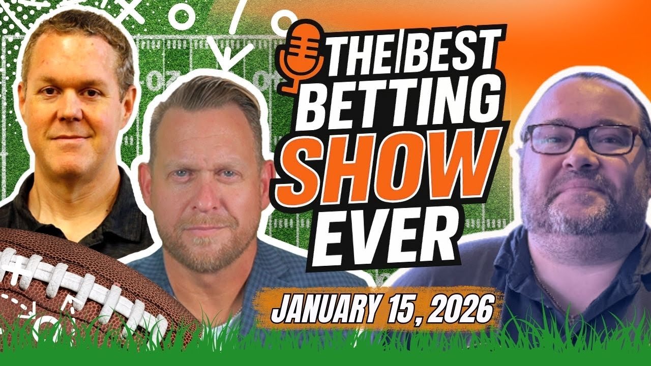 Best Betting Show Ever | NFL Playoffs Best Bets, Parlay of the Day & More!