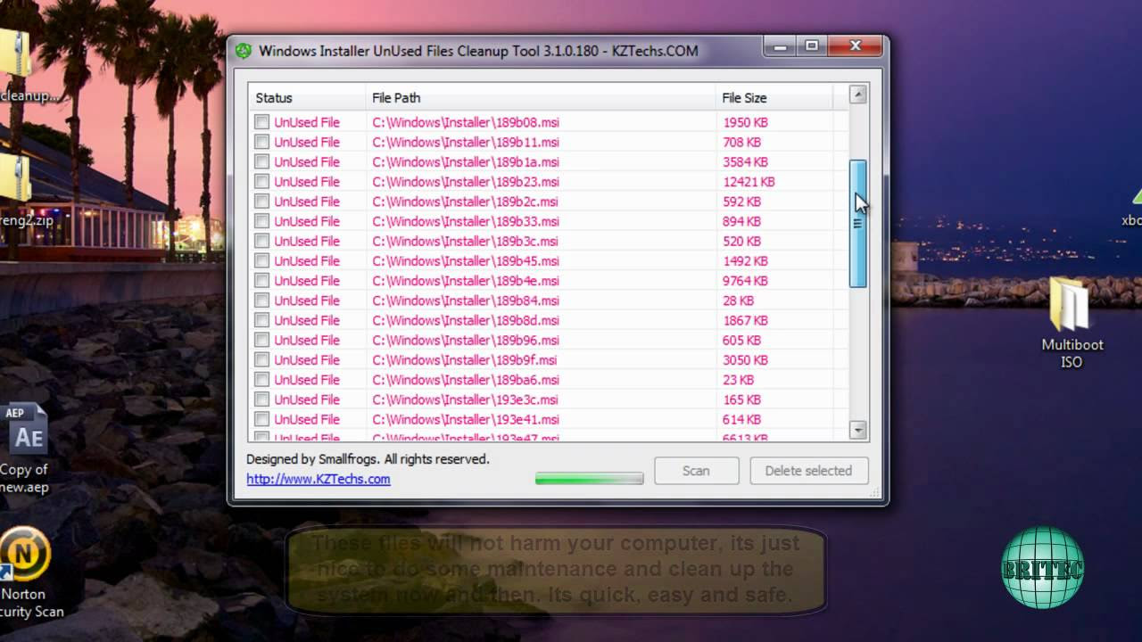 New Update Safely Delete Unused MSI and MST Files in Windows Installer with Cleanup Tool by Britec