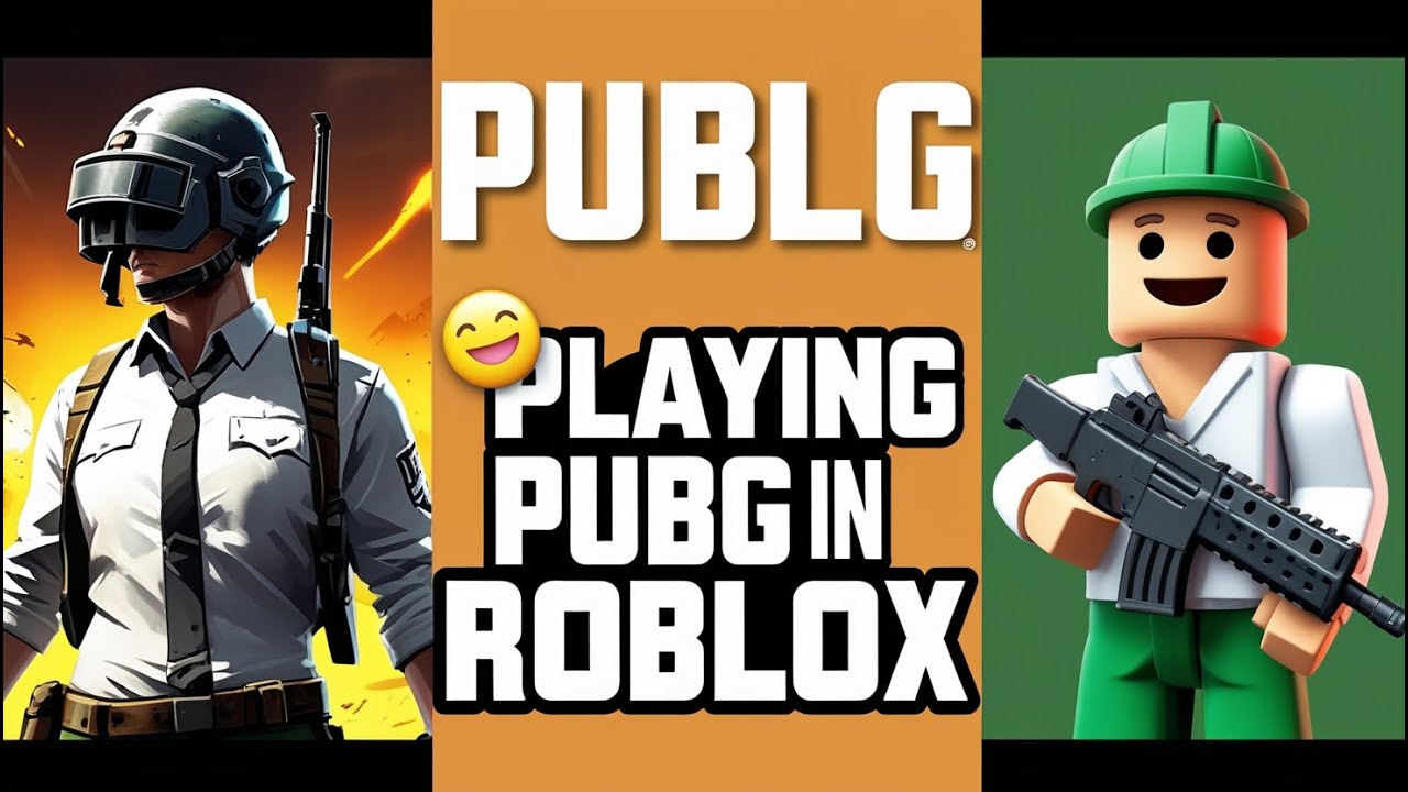 Playing pubg in roblox 😂🤣😂🤣