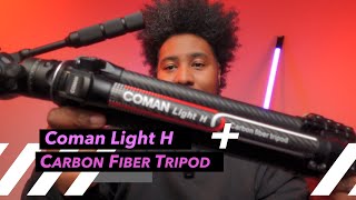 The Coman Light H Carbon Fiber Tripod